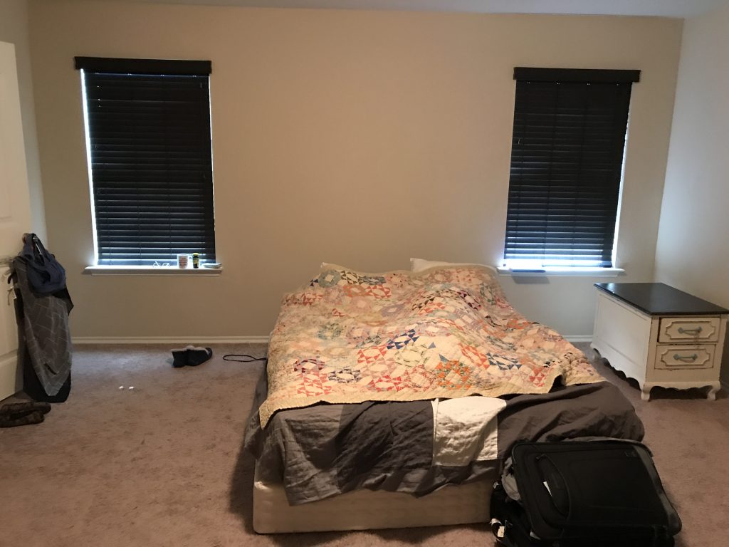 bedroom before