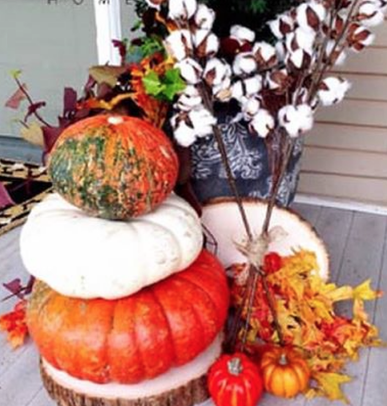 Porch Fall Decor in 3 minutes