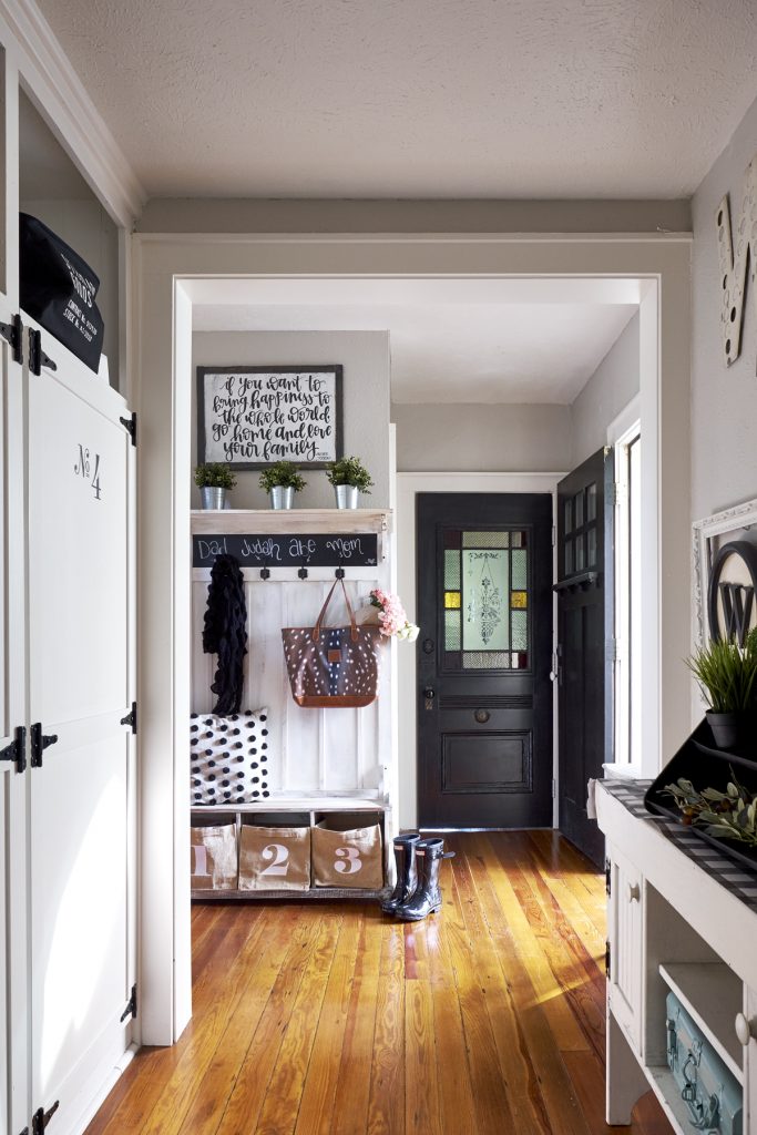 4 Easy Mudroom Ideas for Your Home | Courtney Warren Home