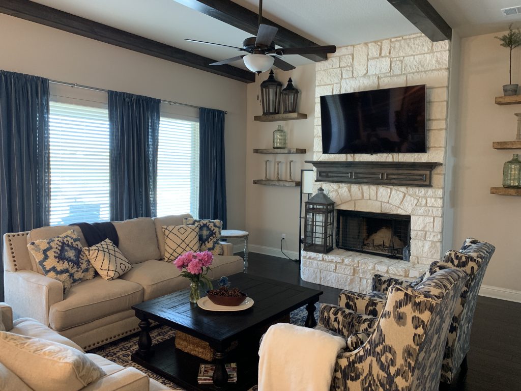 farmhouse living room