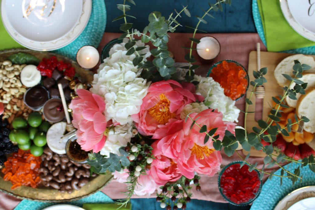 floral arrangement table