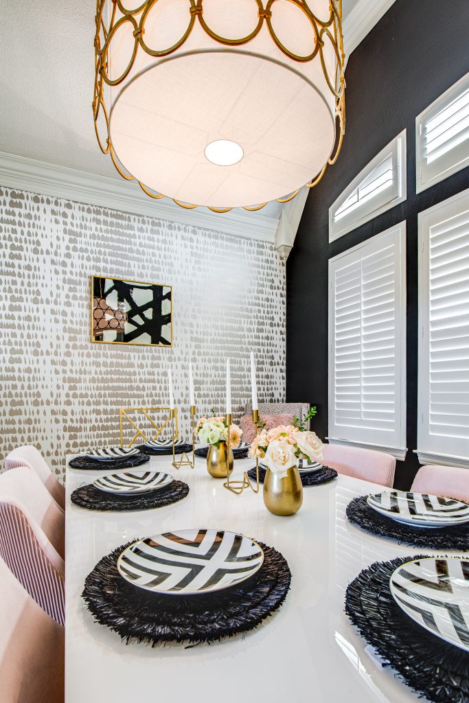decorating with bold patterns.