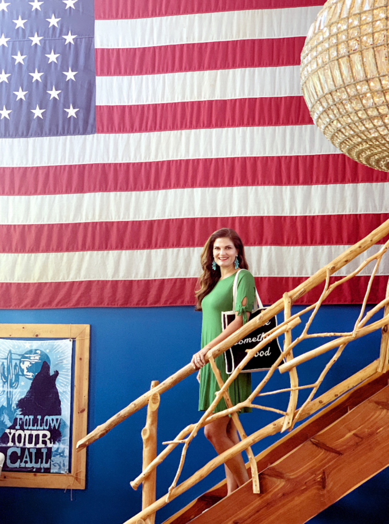 July 4th porch Flag