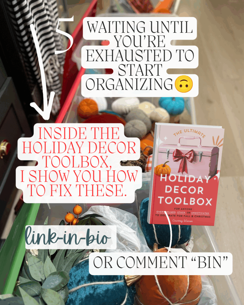 Storage Mistake #5: Waiting Until You're Exhausted to Start Organizing