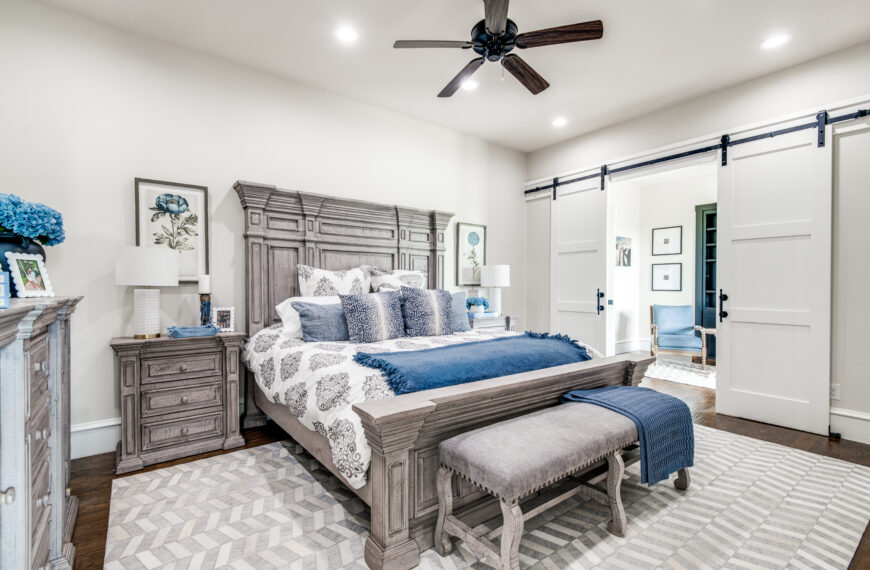 Rustic Bedroom: How to Add Character to a New Build
